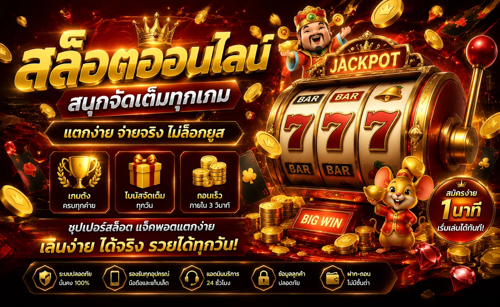 รวมค่ายสล็อตออนไลน์เว็บตรงบน CHOPPER88 แตกง่าย RTP สูง